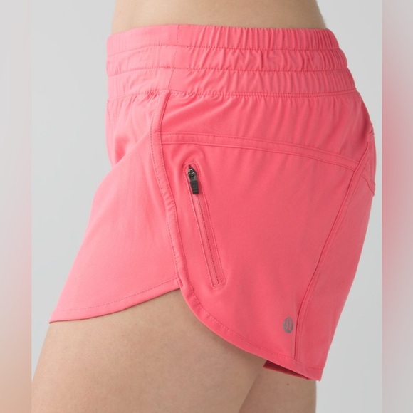 EUC Lululemon 10 Tracker Shorts Pink - Picture 5 of 10